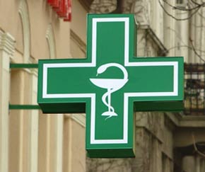 Панель кронштейн - аптечный крест