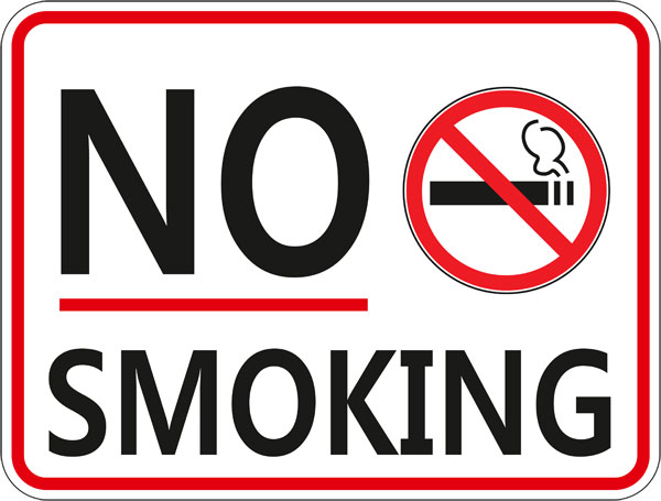 No smoking